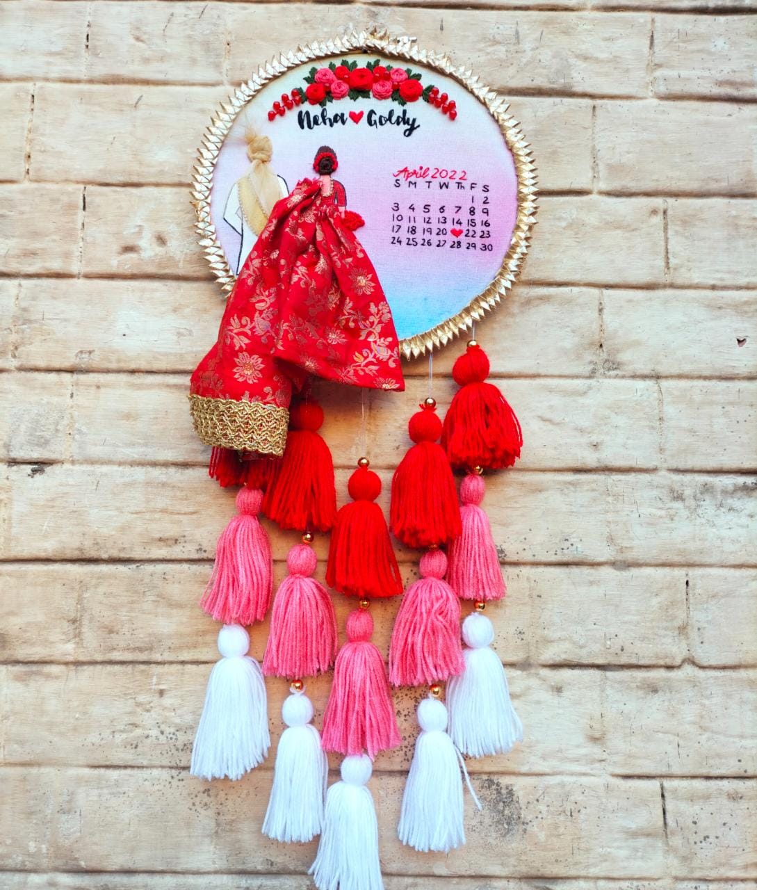 Couple Embroidery Hoop 3.0