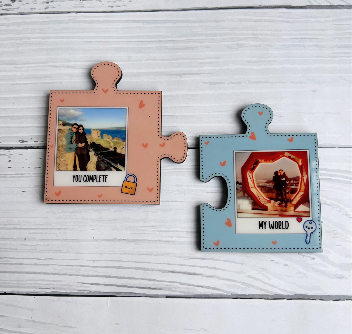 Couple Puzzle Fridge Magnet