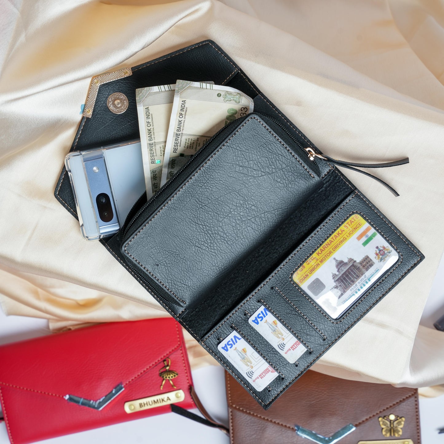 women gift, wallet, valentine gift, sling bag, purse, name wallet, name purse, name clutch, leather wallet, leather bag, leather, ladies wallet, handbag, girls wallet, girl gift, gifts under 999, gifts for her, customised wallet, clutch purse, clutch, birthday gift, bag, accessories, 3 fold clutch