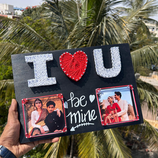 I ❤️ U String Art Frame