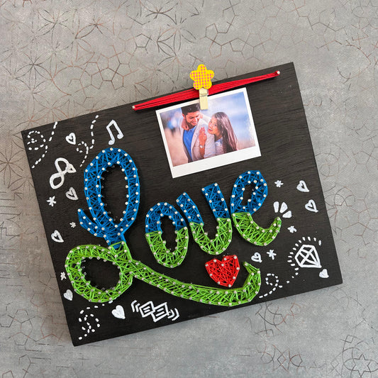 Love String Art Frame
