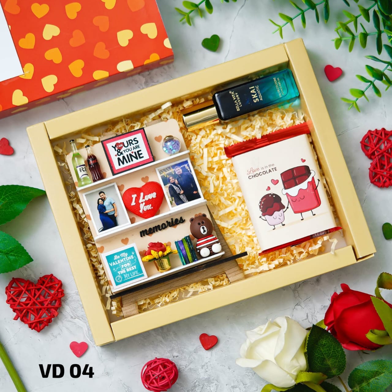 Valentine's Easel Stand Combo