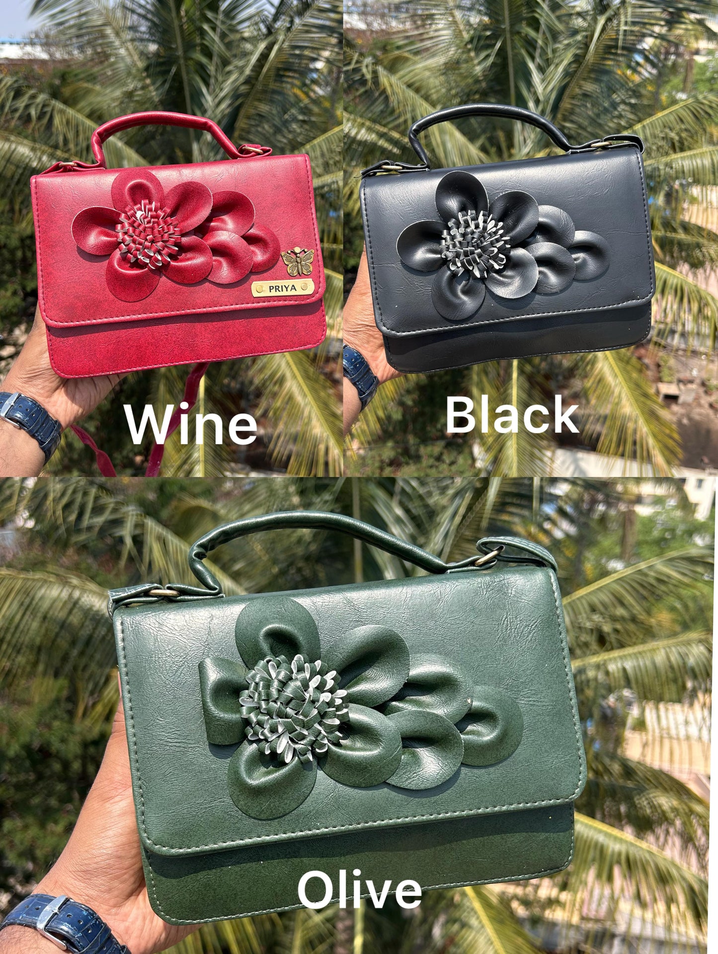 Floral Sling Bag