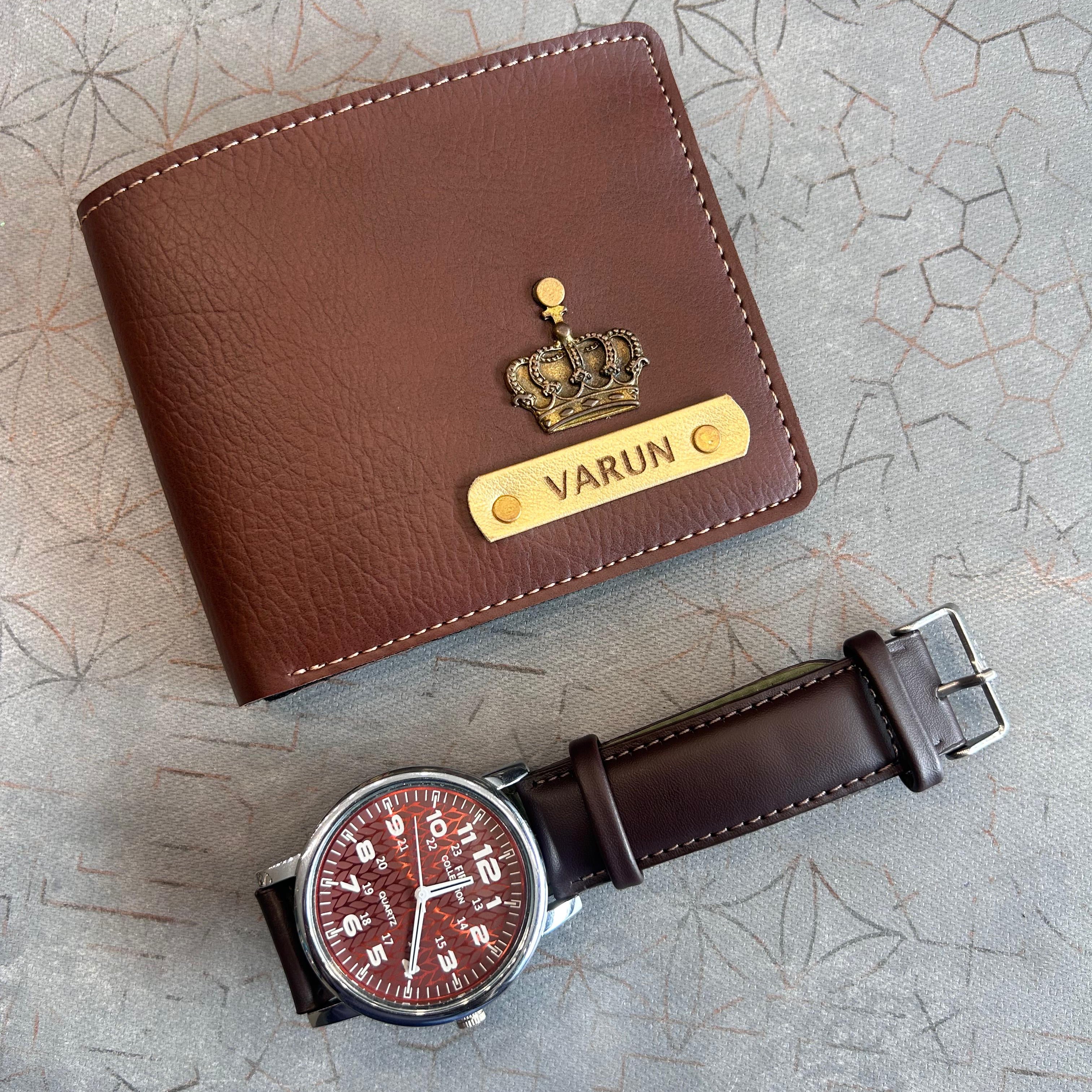 NEXON Wallet & Wrist Watch Combo