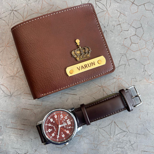 NEXON Wallet & Wrist Watch Combo