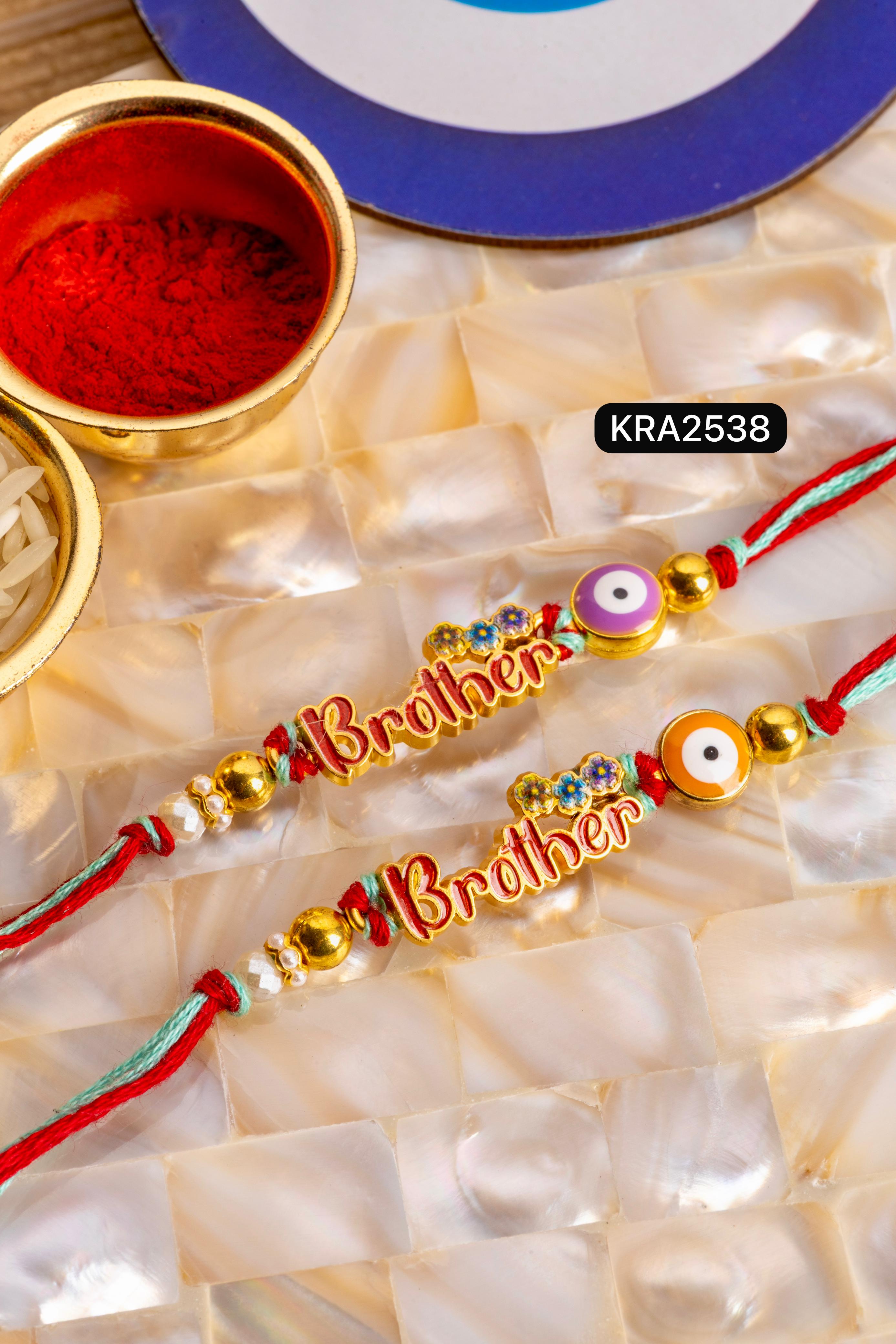 Bhai Evil Eye Rakhi (KRA2538)