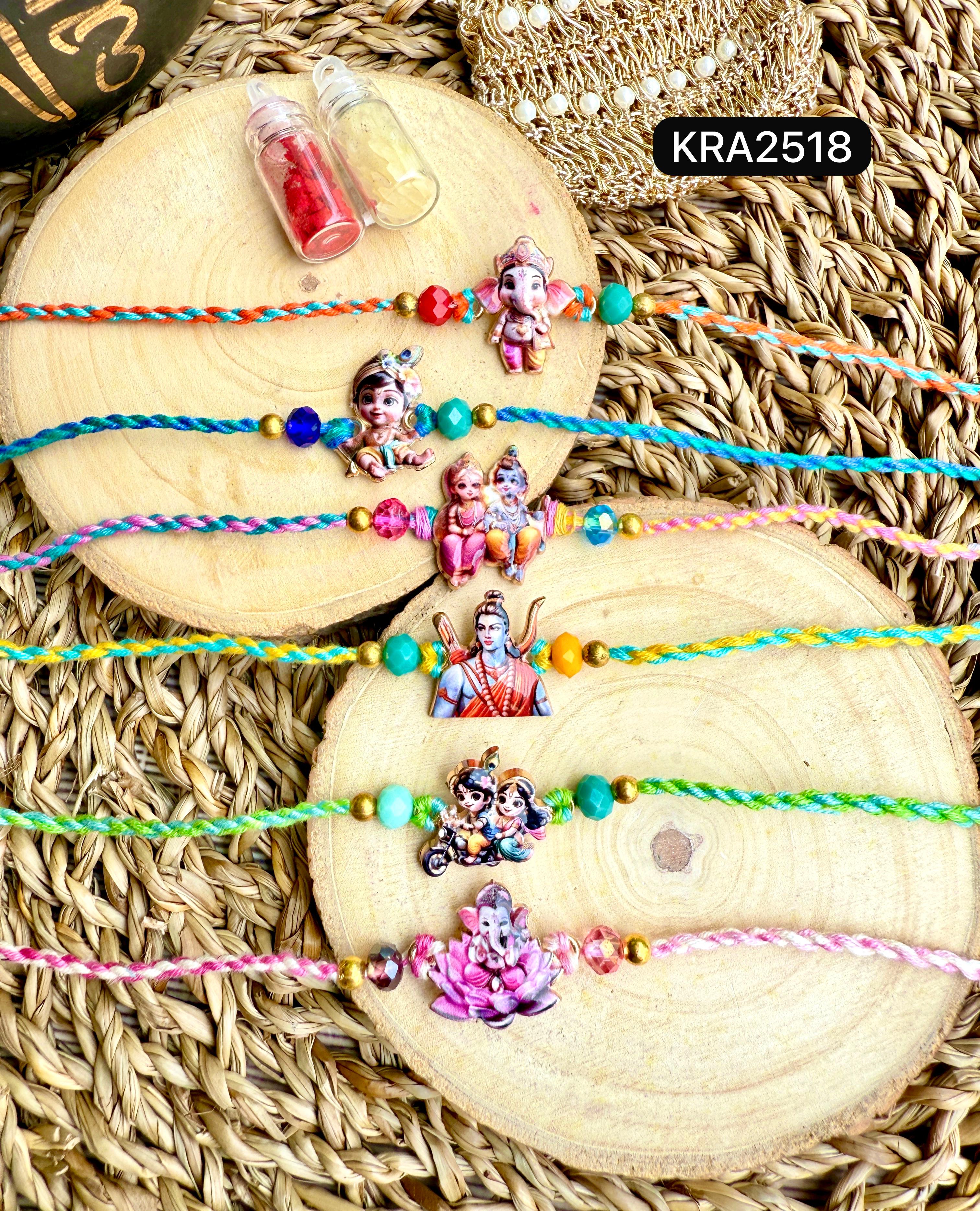 Gods Braided 3D Rakhi (KRA2518)