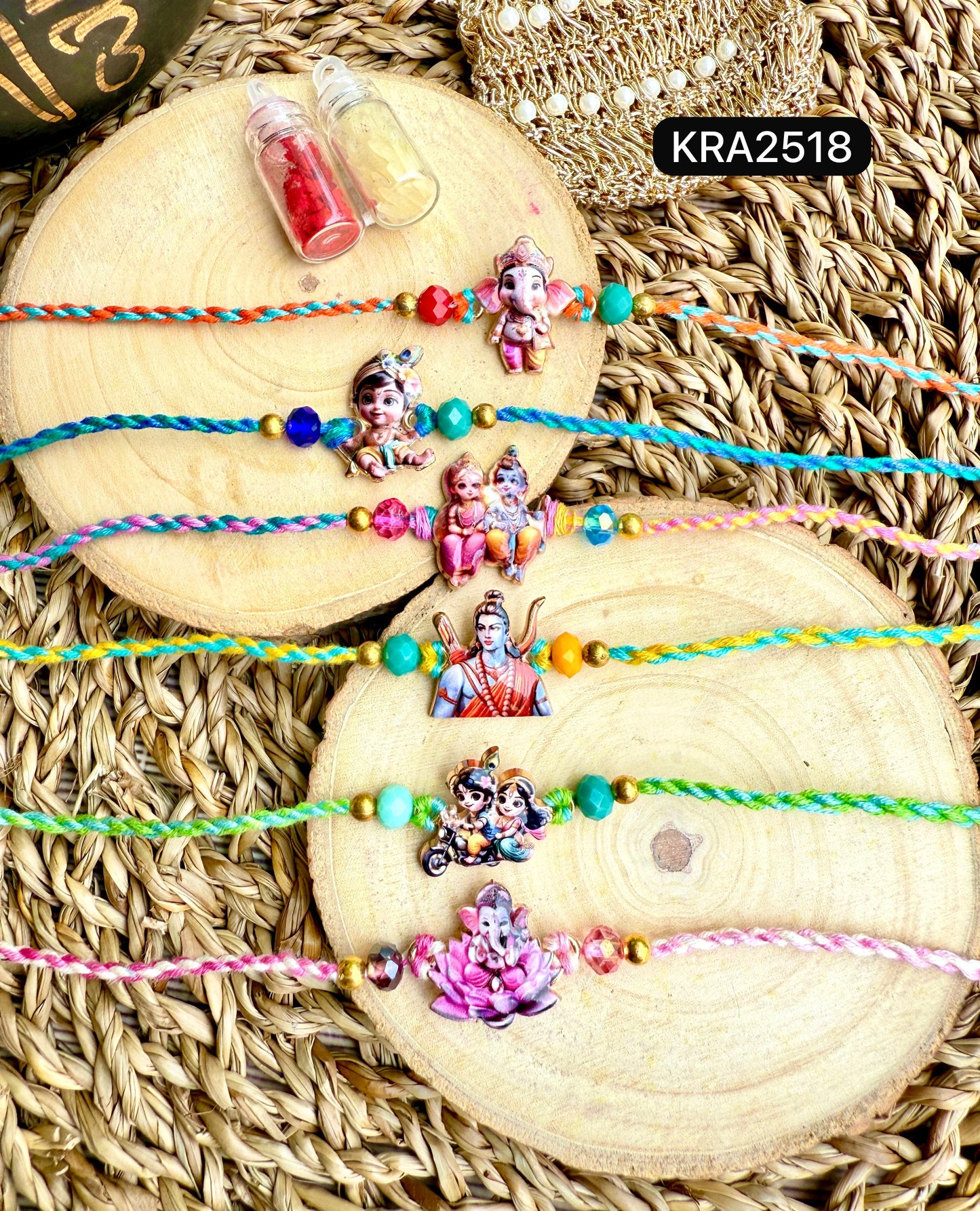 Gods Braided 3D Rakhi (KRA2518)