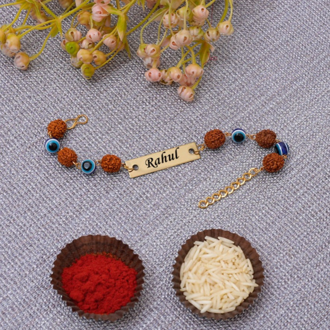 Rakhi 6.0 (Evil Eye Rudraksh Rakhi)