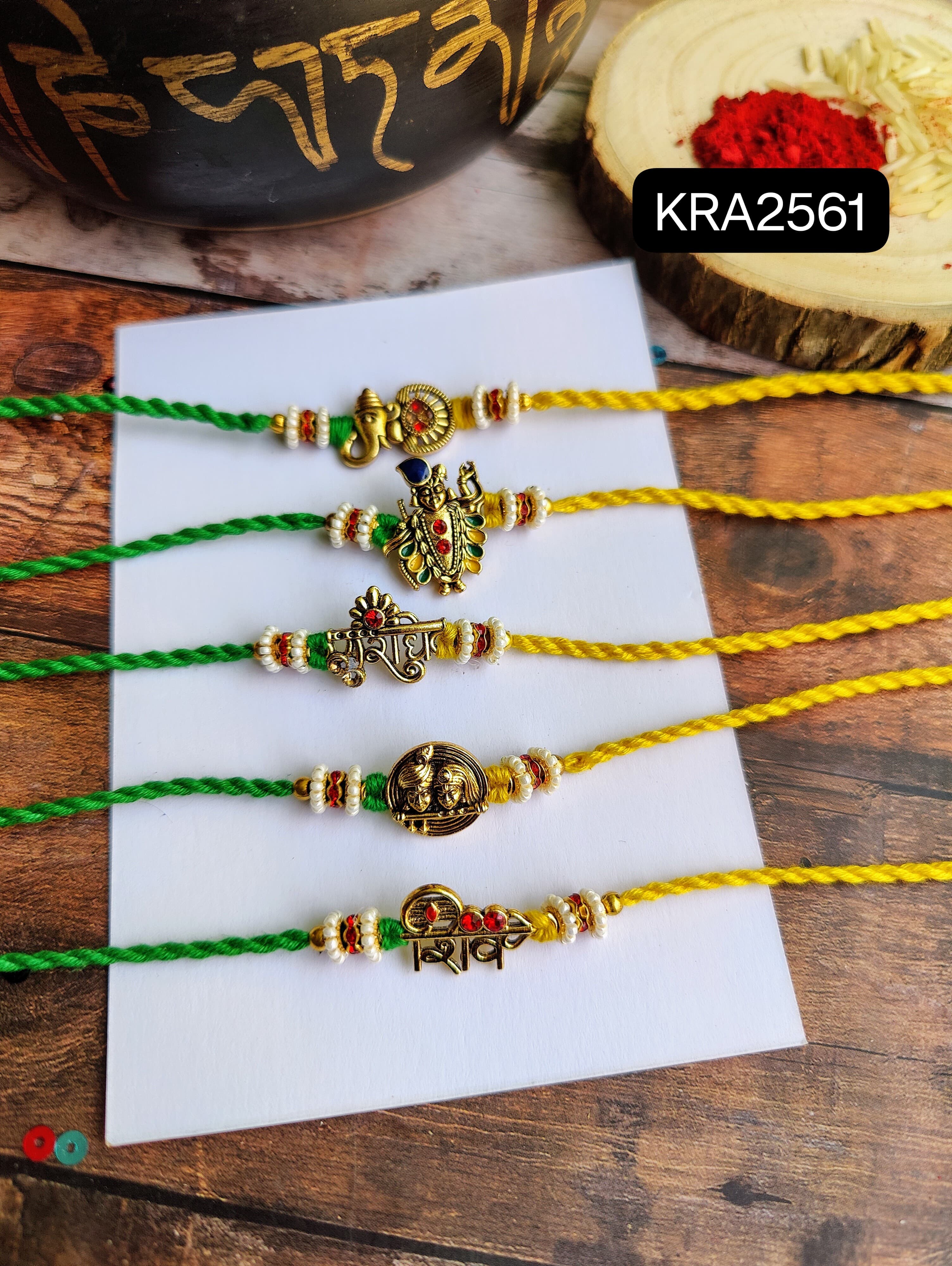 God Hand Braided Rakhi (KRA2561)