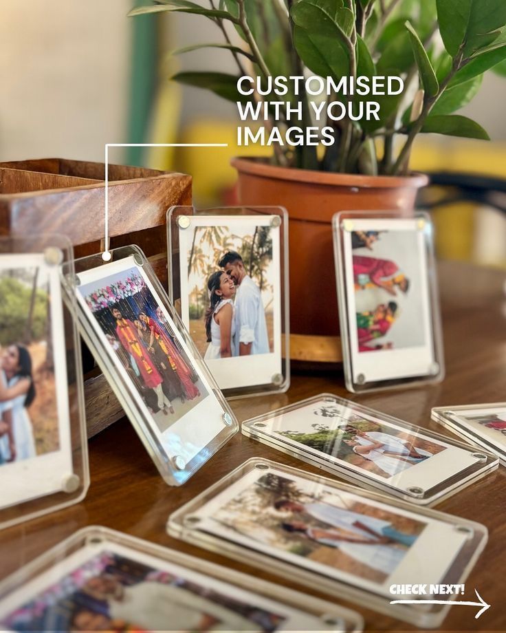 Polaroid Acrylic Fridge Magnet