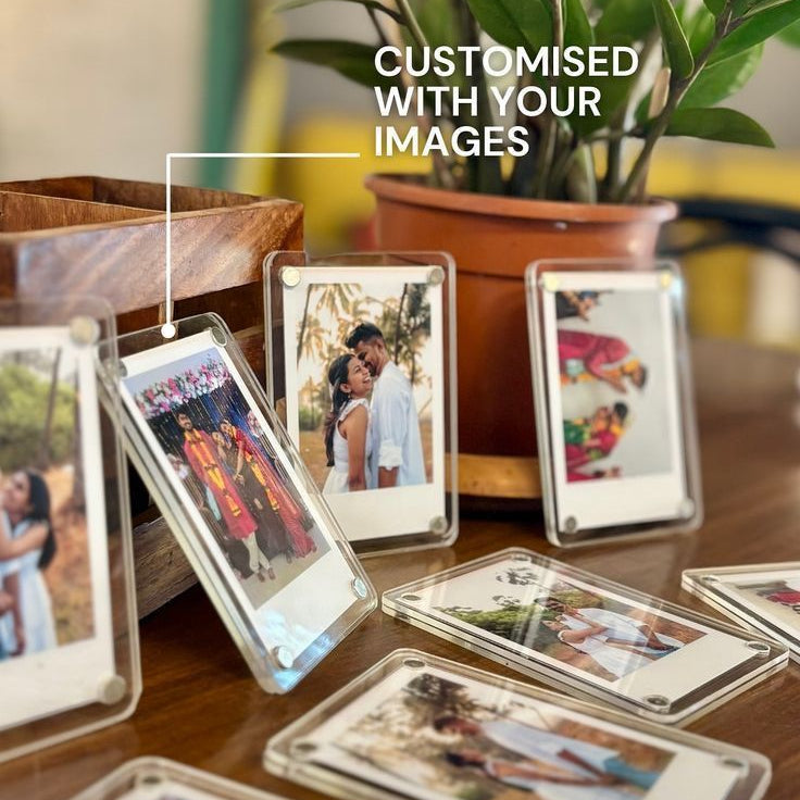 Polaroid Acrylic Fridge Magnet