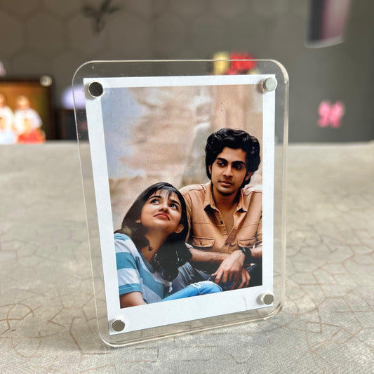 2 In 1 Polaroid Frame & Fridge Magnet