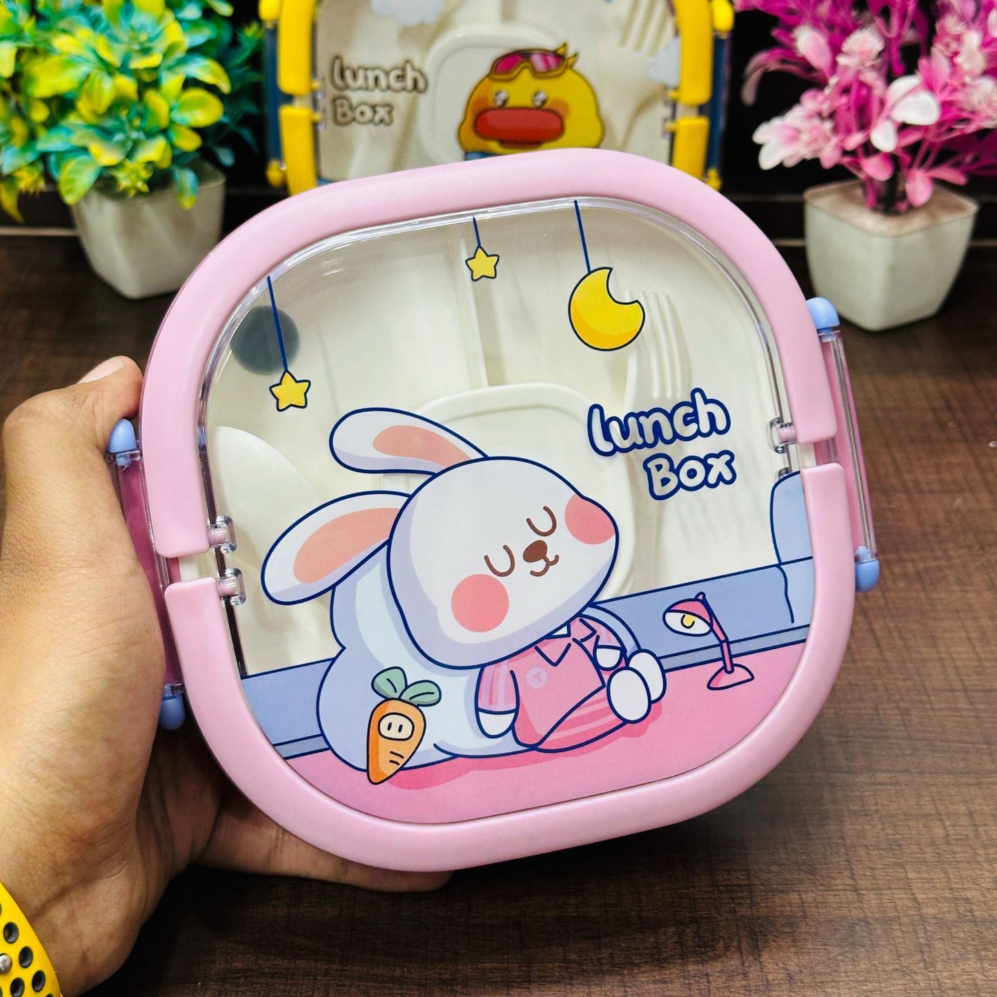 Double Decker BPA Free Plastic Lunch Box