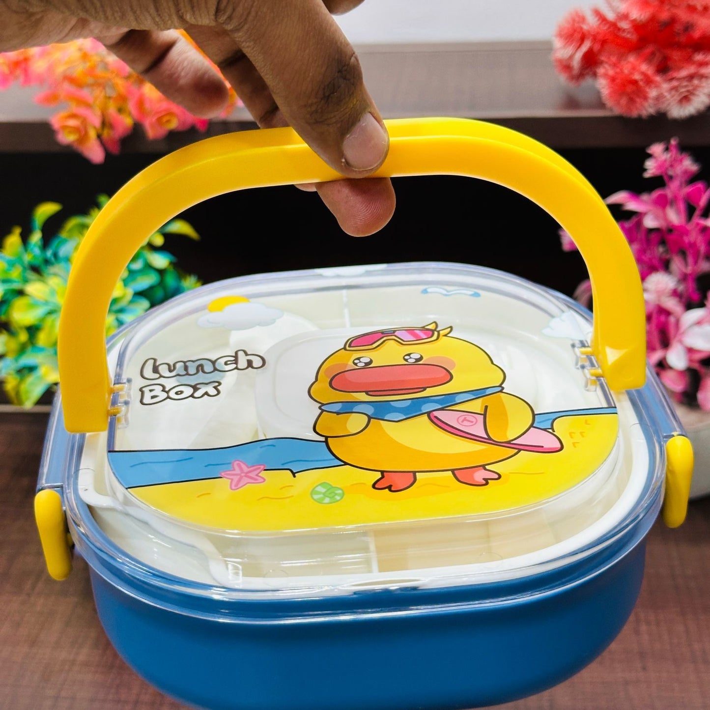 Double Decker BPA Free Plastic Lunch Box