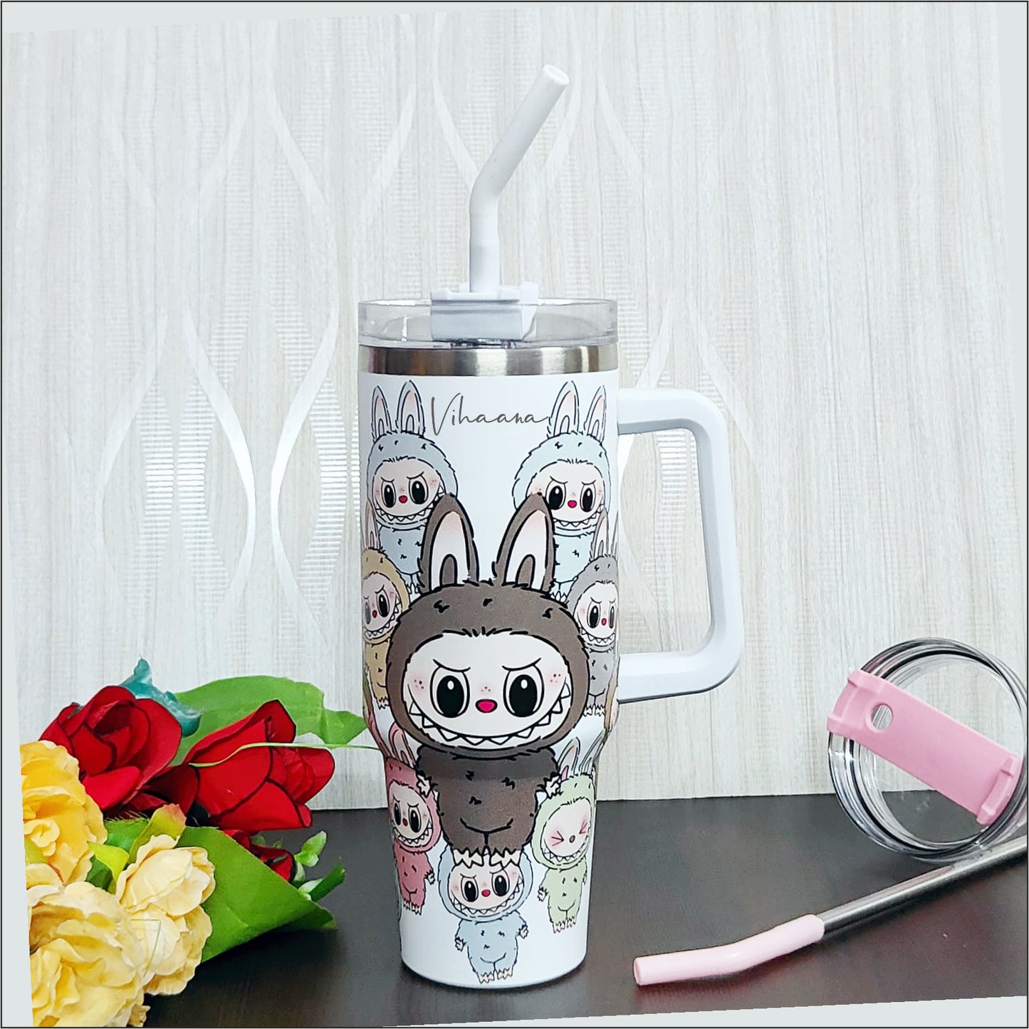 Labubu Theme Tumbler