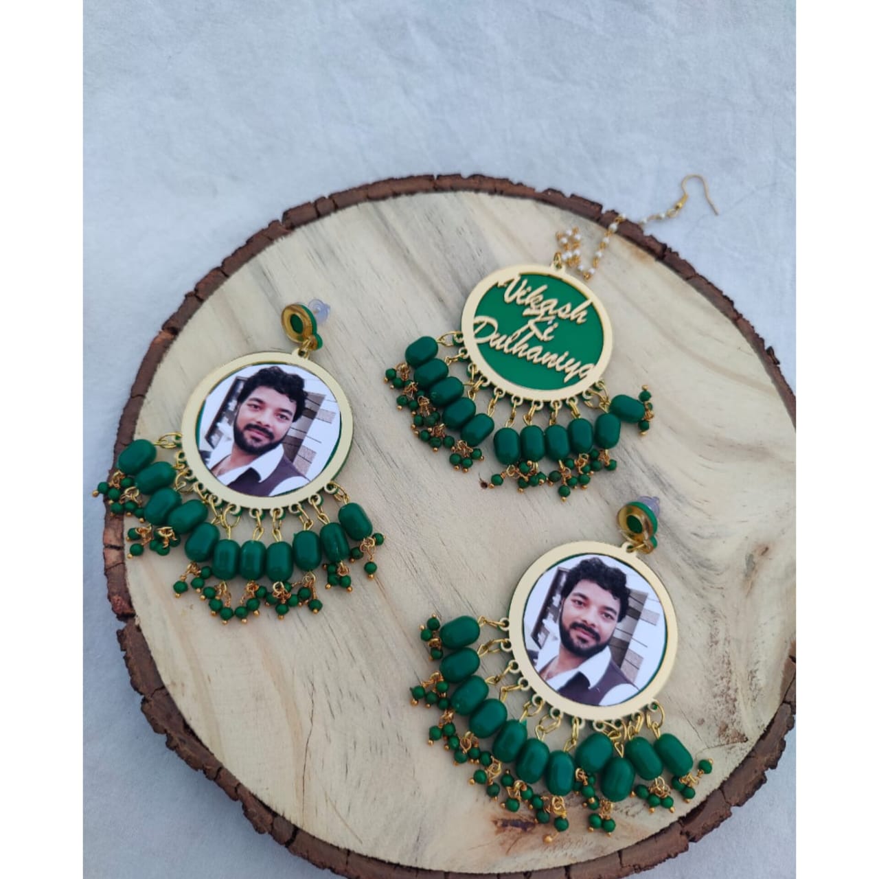 Earrings & Mangtika Set 9.0