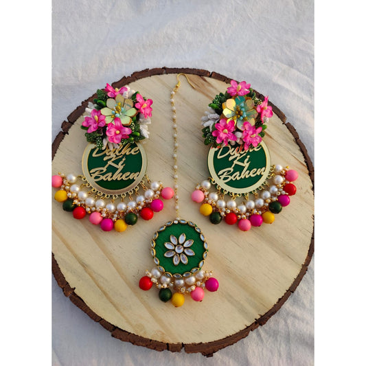 Earrings & Mangtika Set 8.0
