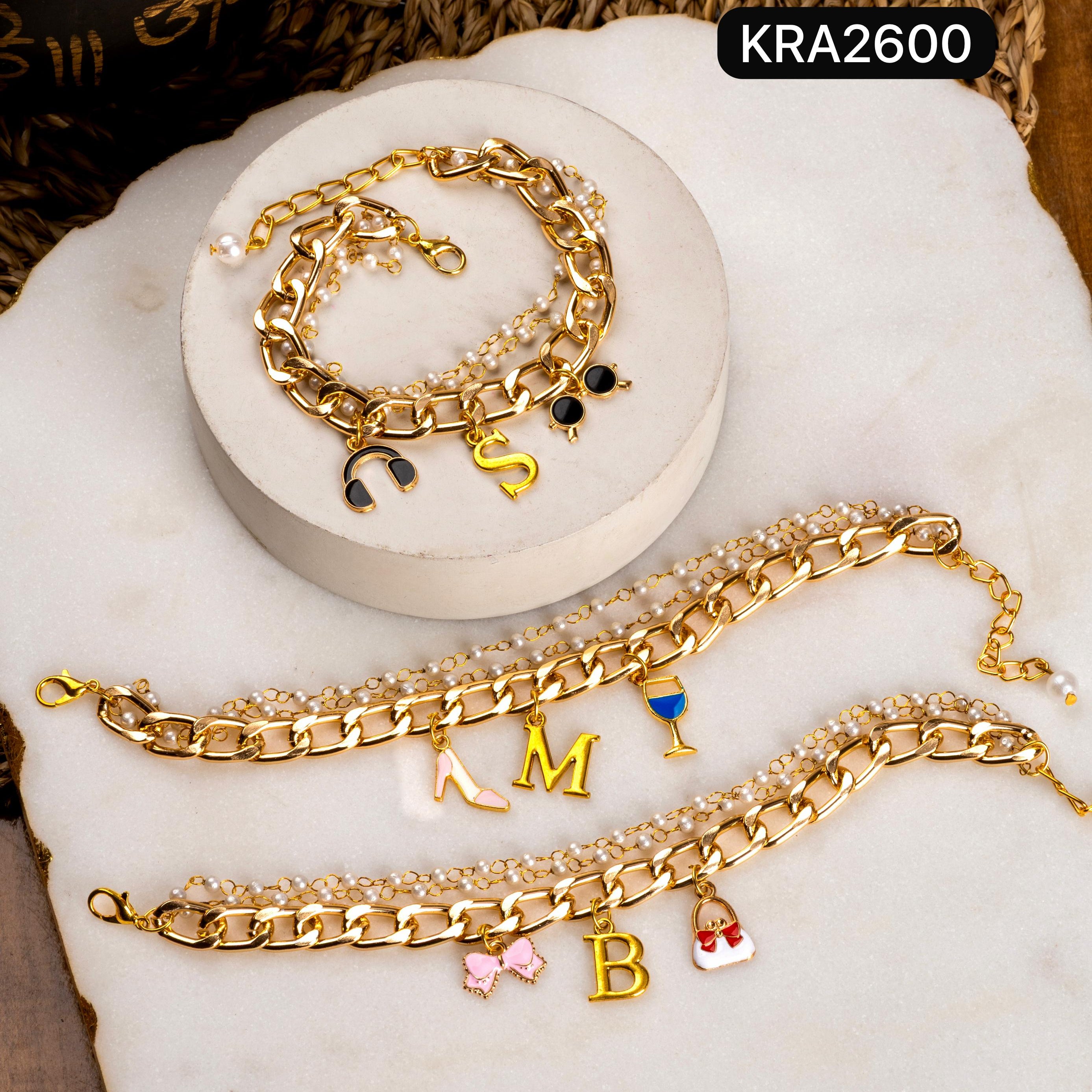 Personalized Bracelets With Charms (KRA2600)