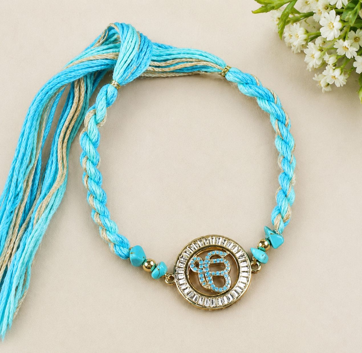 Zircon Ek Onkar Rakhi