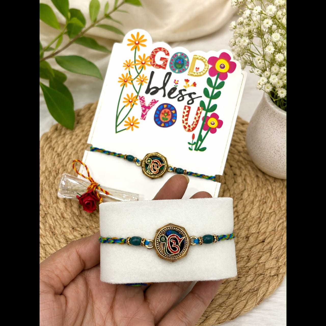 Ek Onkar Meenakari Rakhi