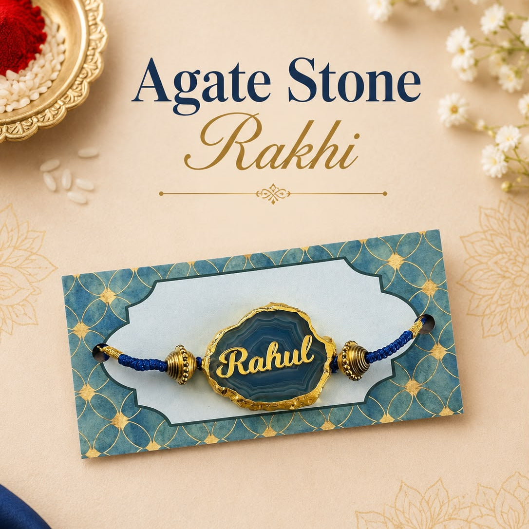 Agate Stone Rakhi