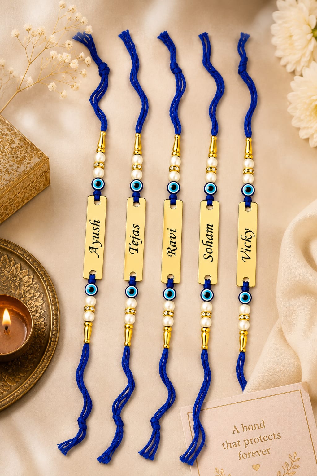 Evil Eye Thread Rakhi