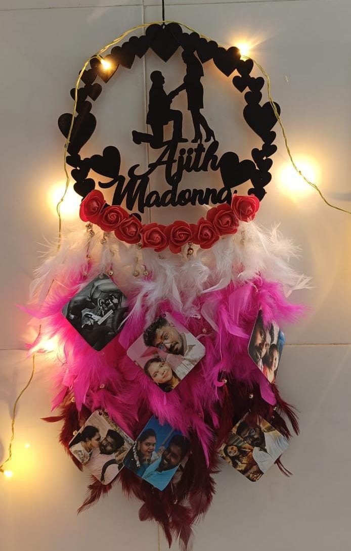 Custom Feather Hanging