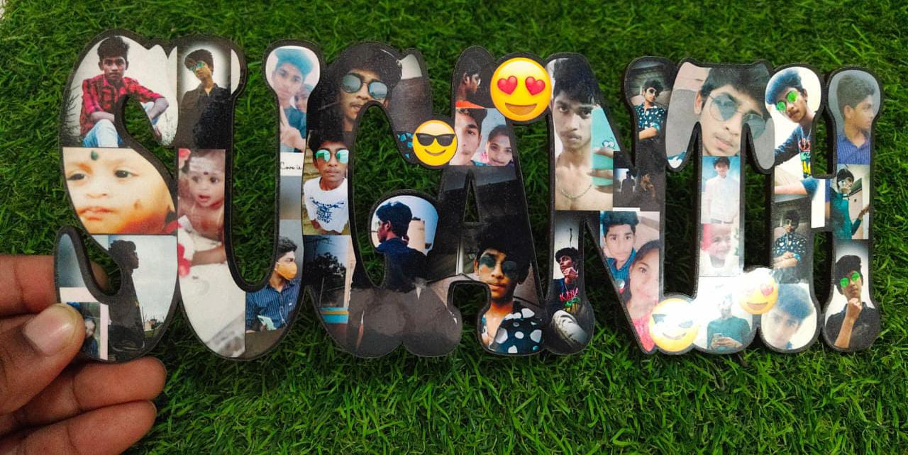 Mosaic Name Frame 2.0