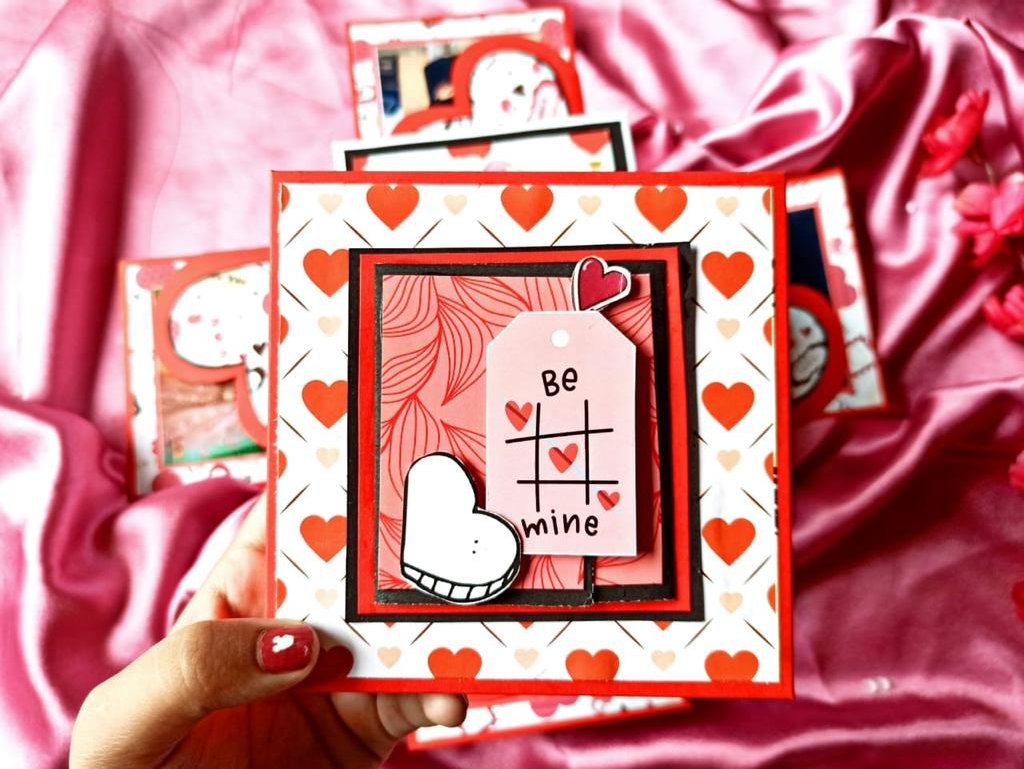 3 Layer Heart Explosion Box