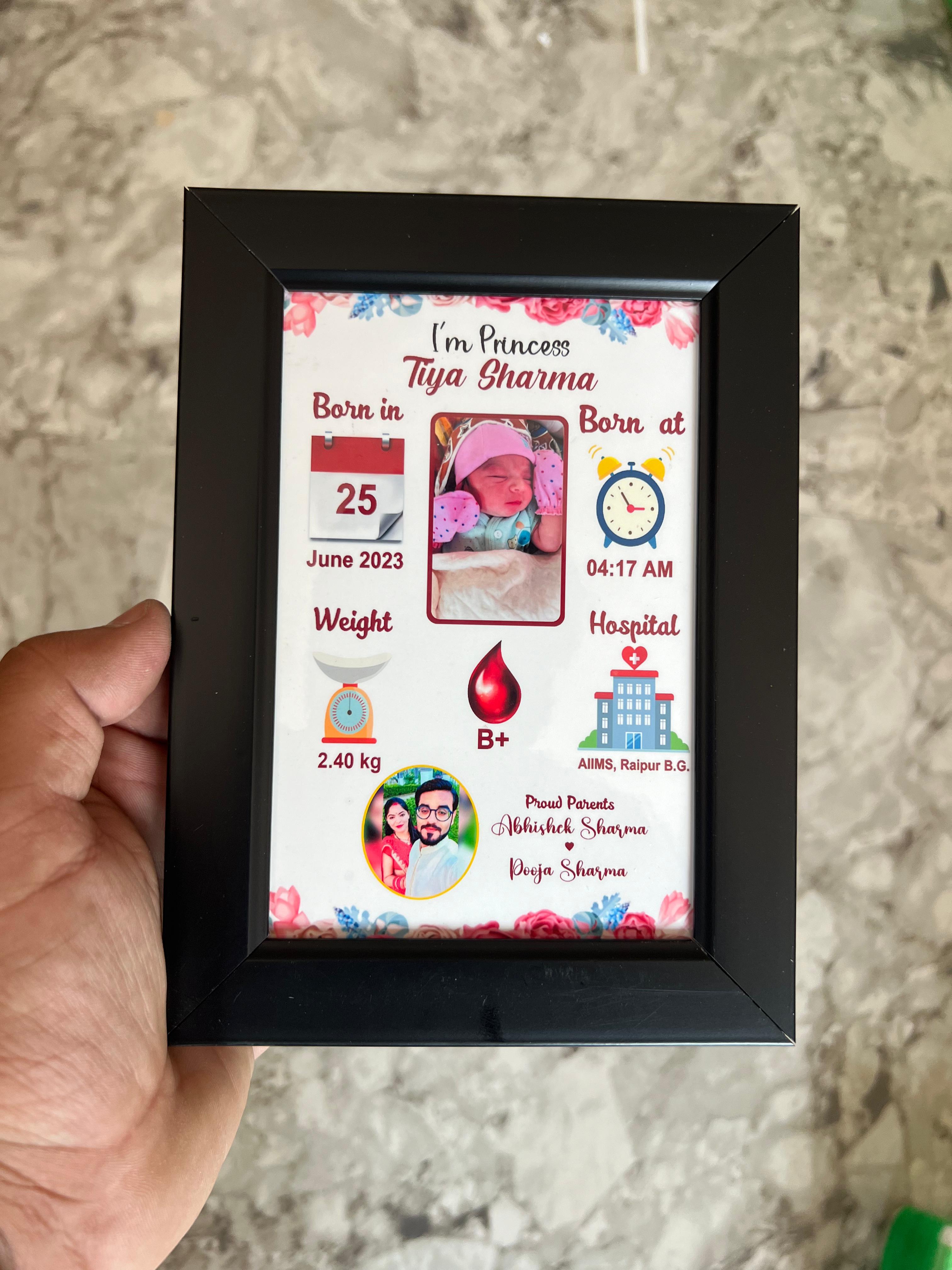 Baby Birth Frame