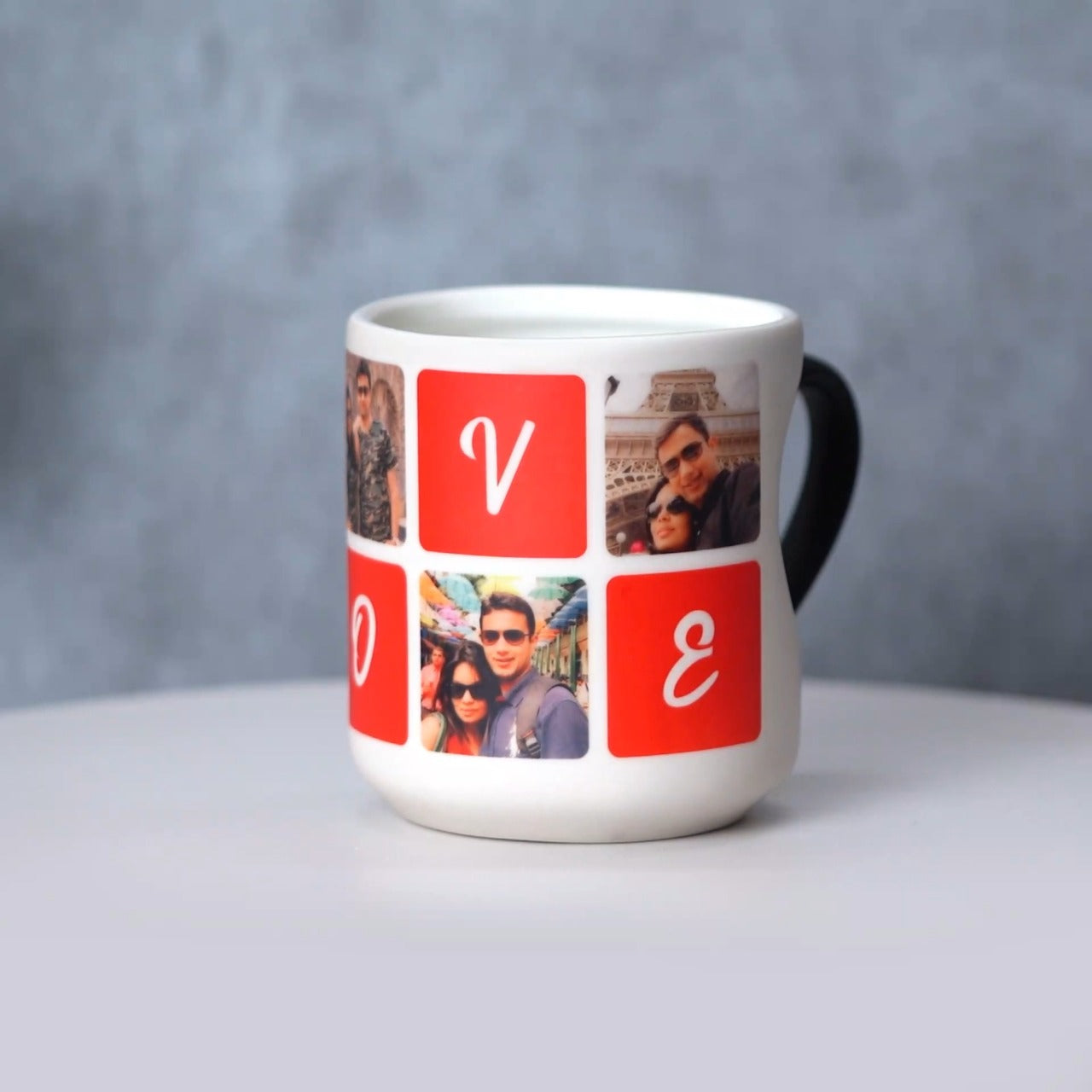 Heart Cut Magic Mug