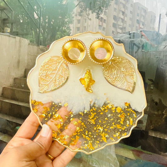 Resin Pooja Thali/Platter