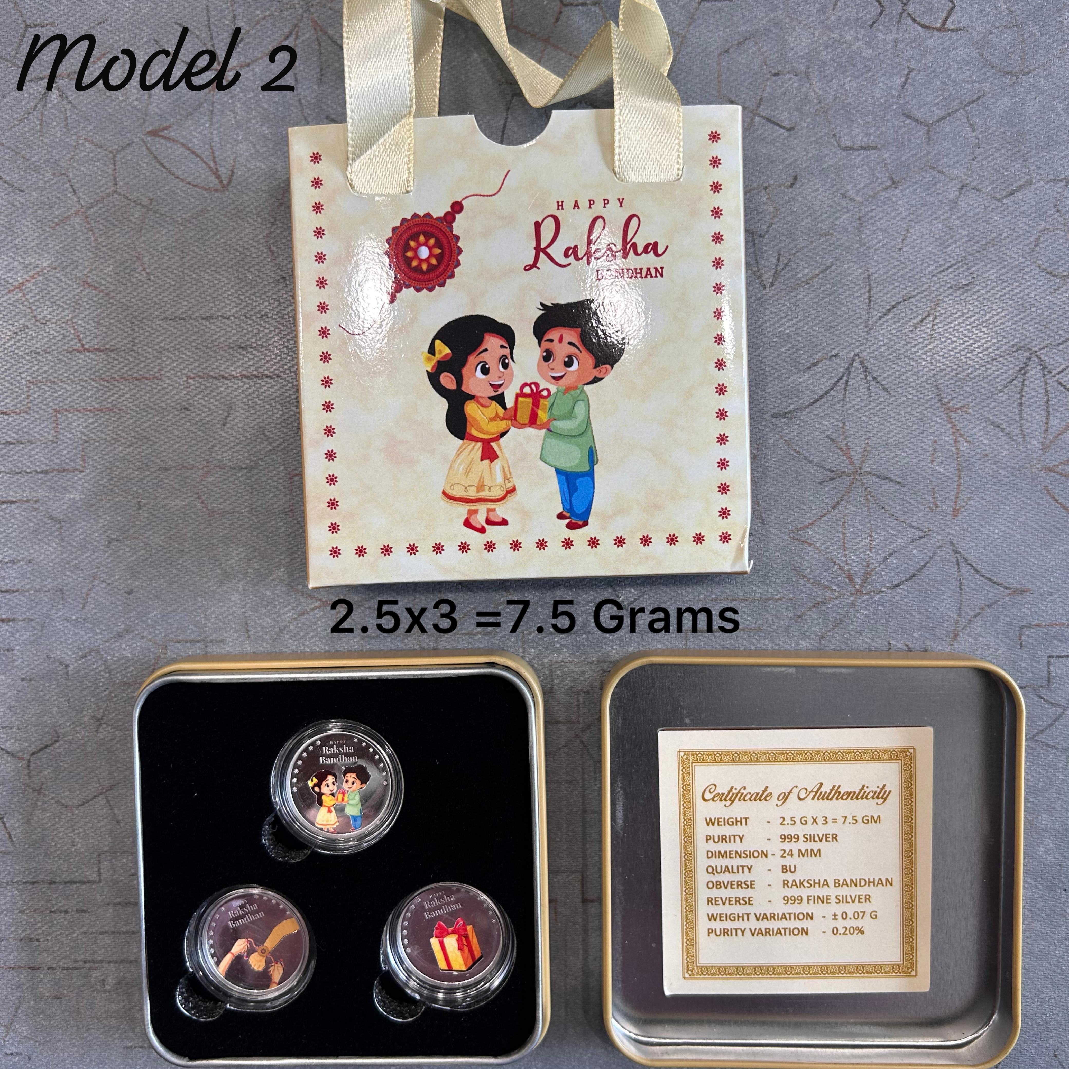 7.5 Grams (Set Of 3 Silver Coins)
