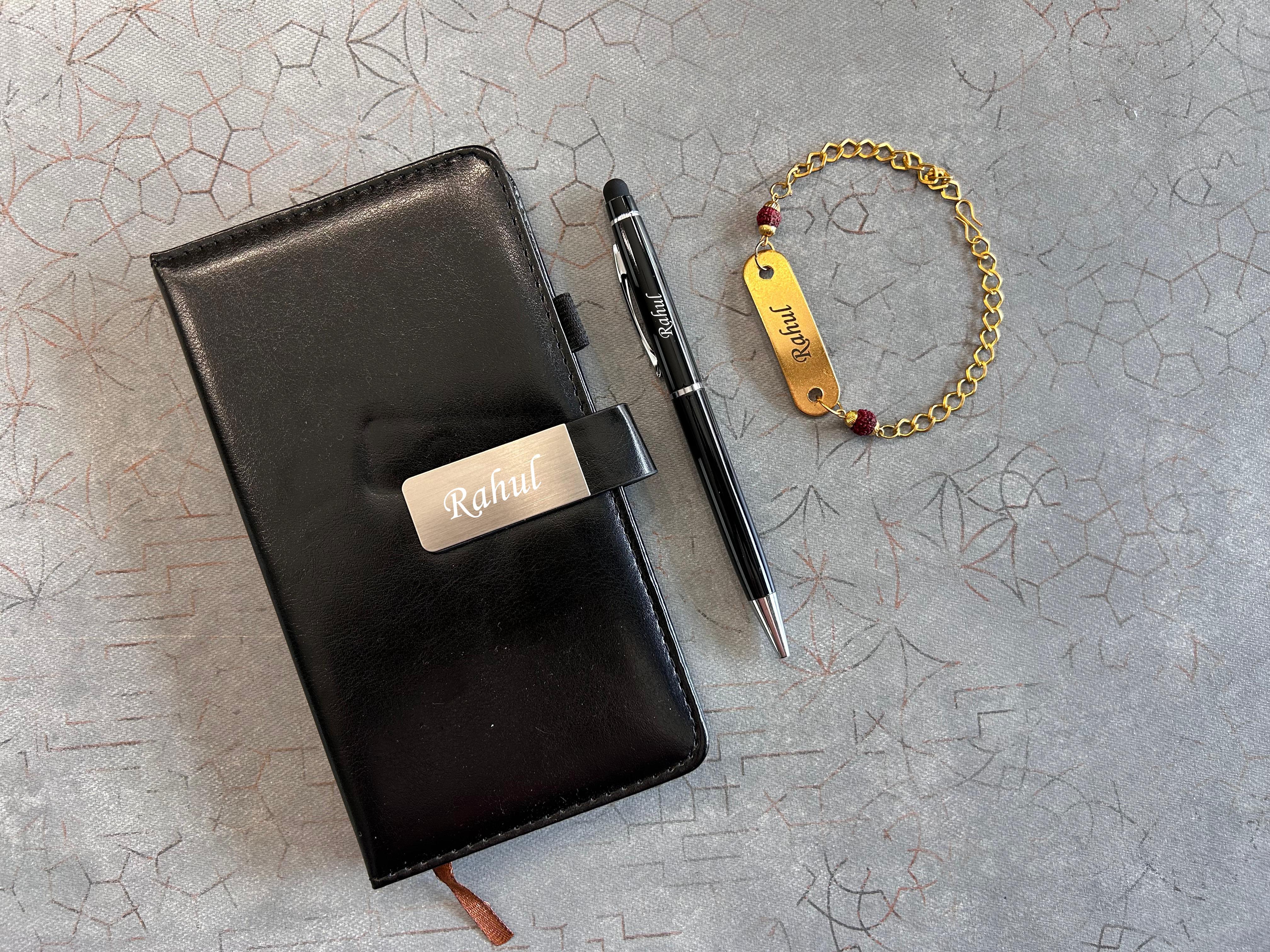 Pocket Diary, Stylus Pen & Rudraksh Rakhi 2.0