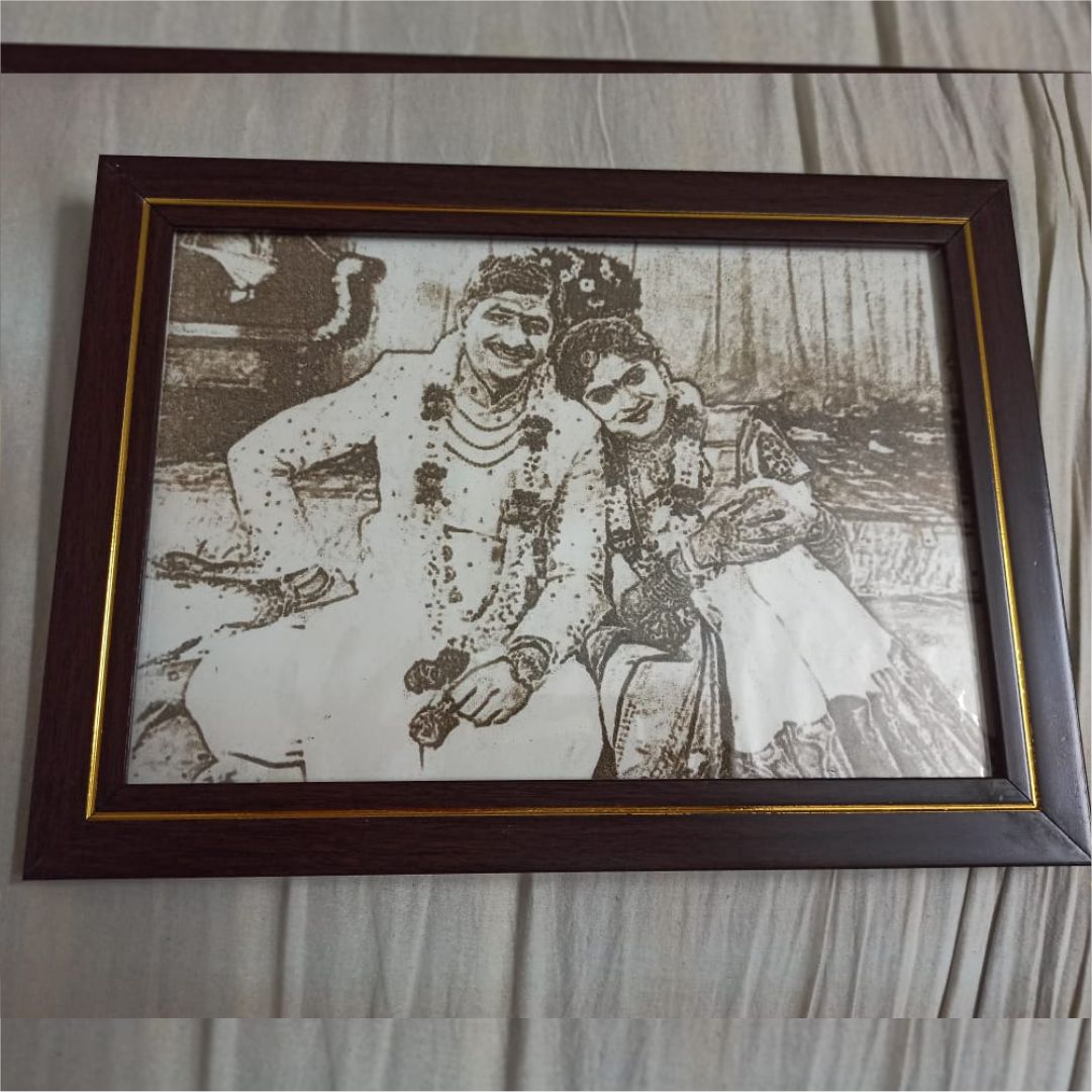 Sand Art Photo Frame