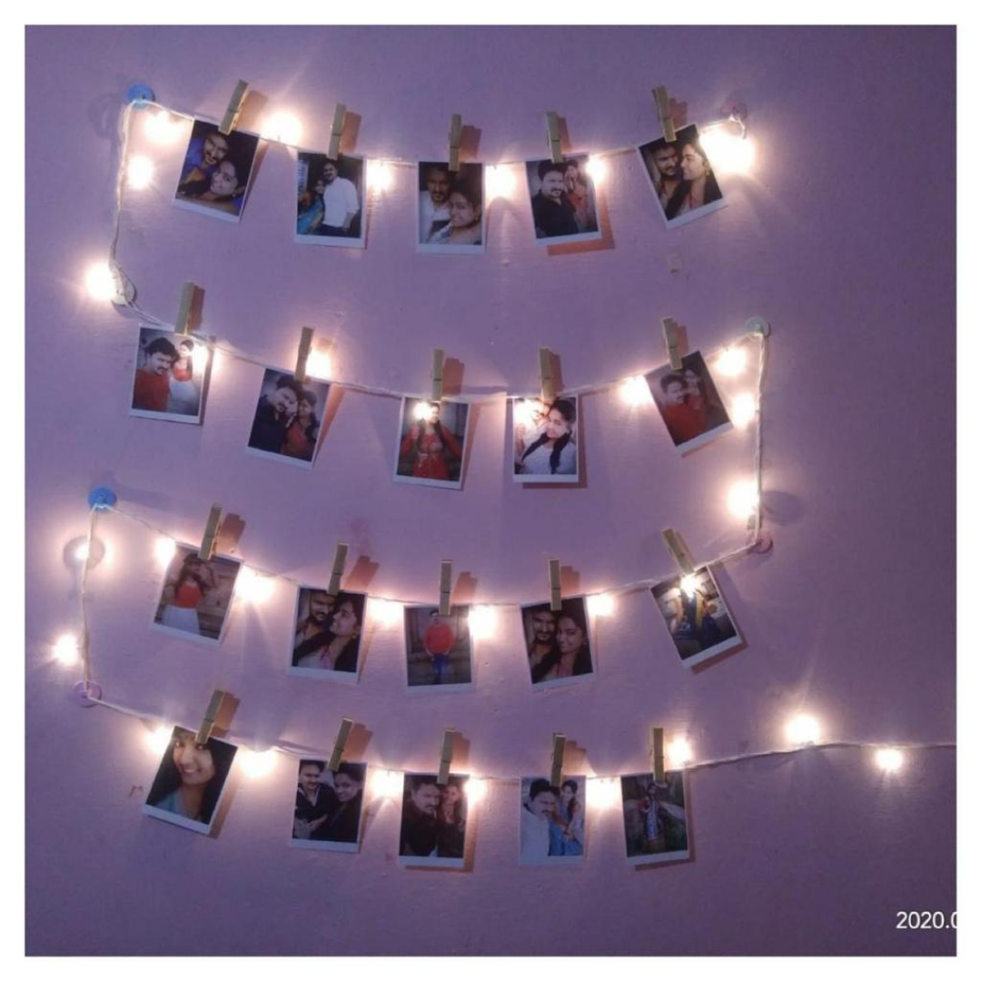 Polaroid Photos With Light