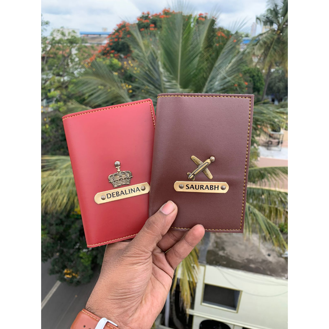 Couple Passport Cover