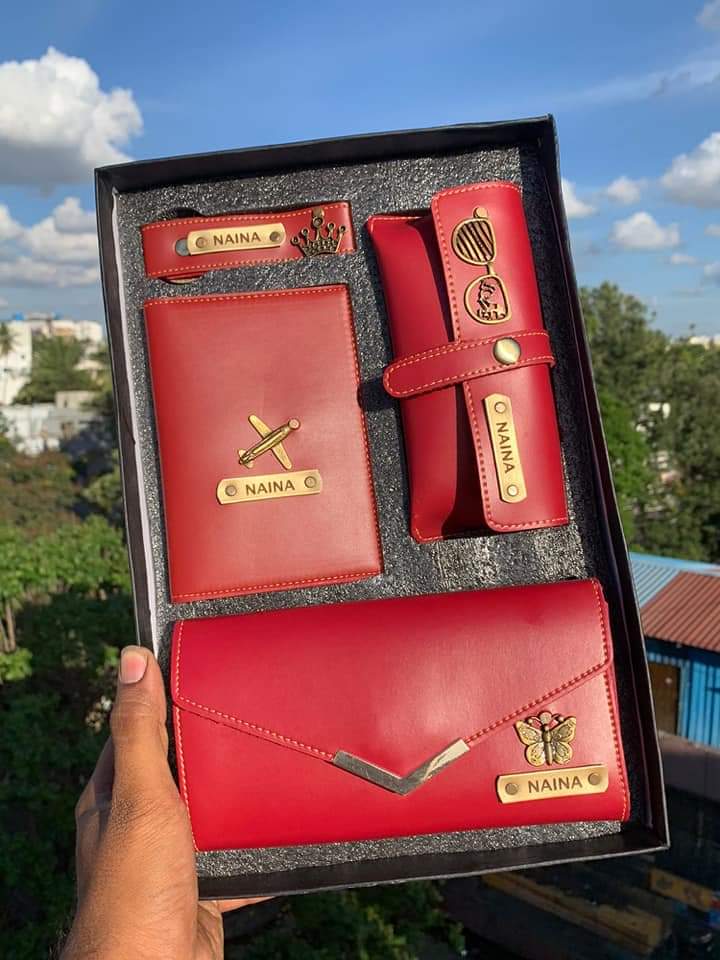 women gift, valentine gift, valentine combo, trunk combo, premium combo, leather accessories, ladies wallet, hampers, girls wallet, girls combo, girl gift, gifts for her, gift box, birthday gift, anniversary gifts, accessories