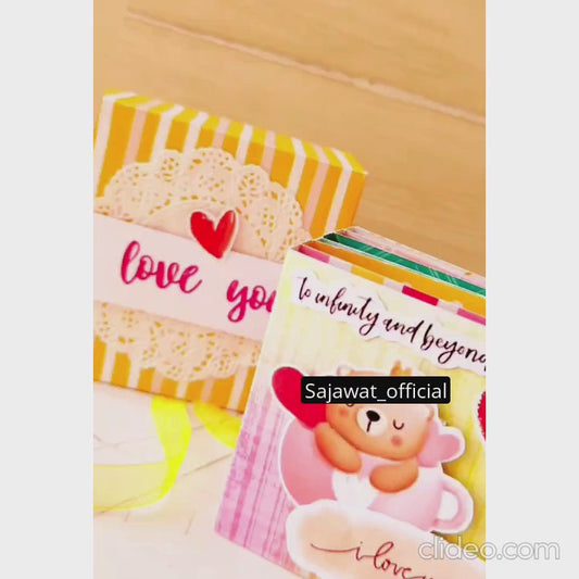 Mini Scrapbook With Box