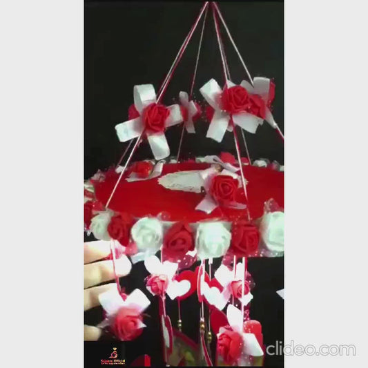 Wireless Floral Led Windchime