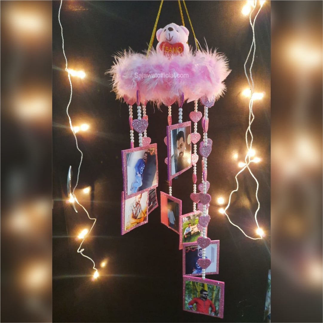 Pearl Teddy Windchime