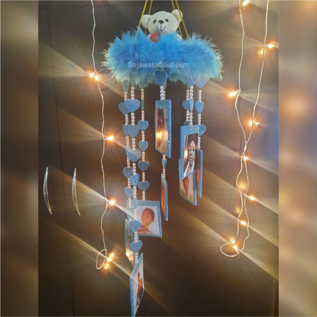 Pearl Teddy Windchime