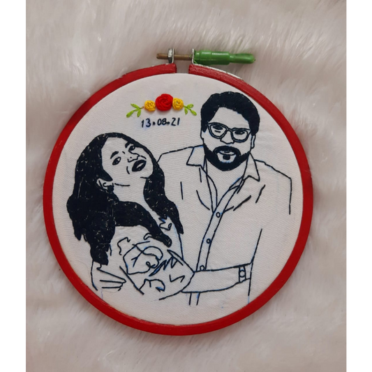 Sketch Embroidery Hoop