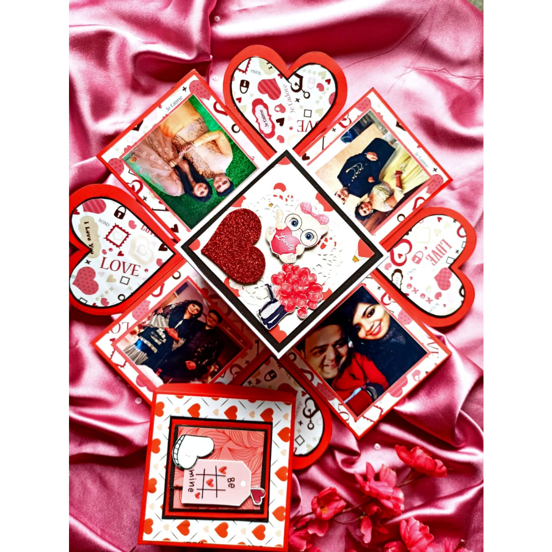 3 Layer Heart Explosion Box
