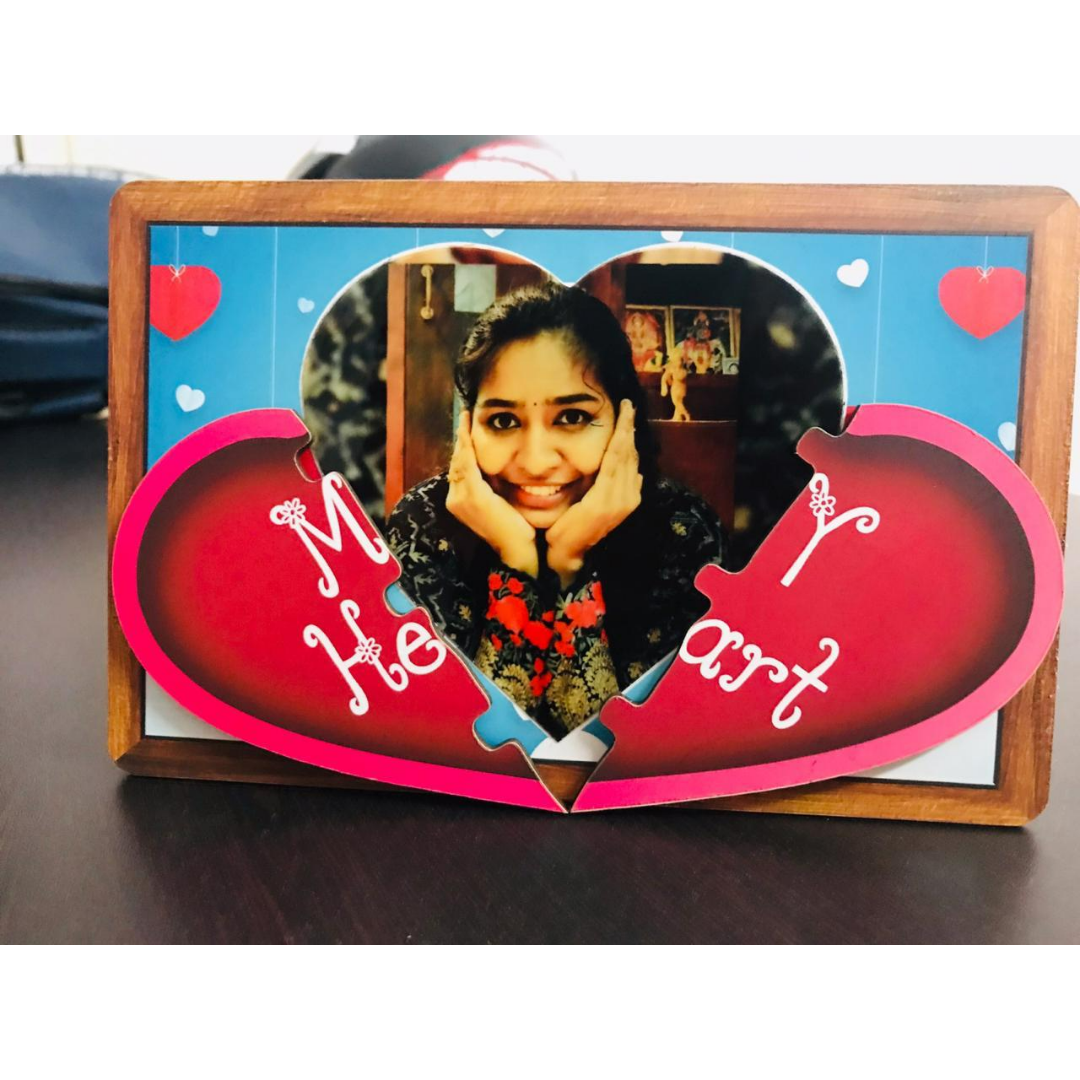 My Heart Photo Stand