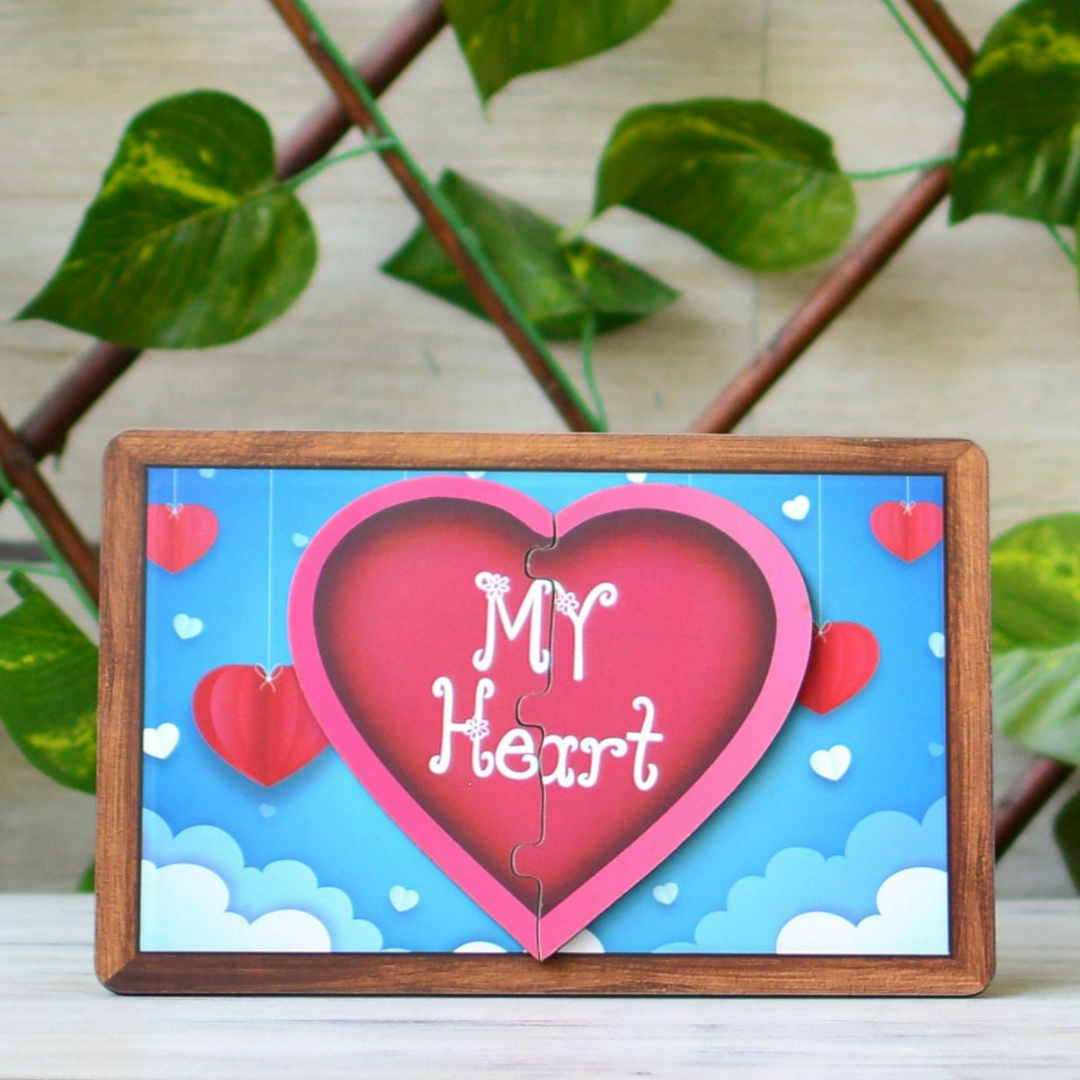 My Heart Photo Stand