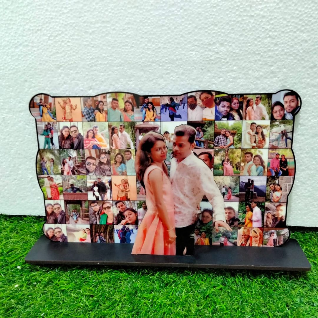 Mosaic Frame With Standy