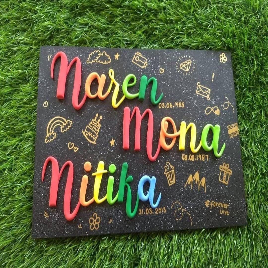 Doodle Kid's Nameplate