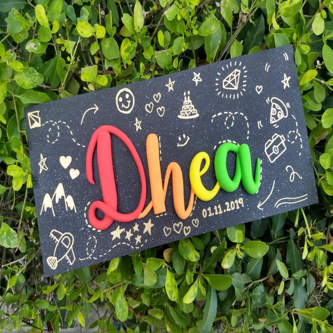 Doodle Kid's Nameplate